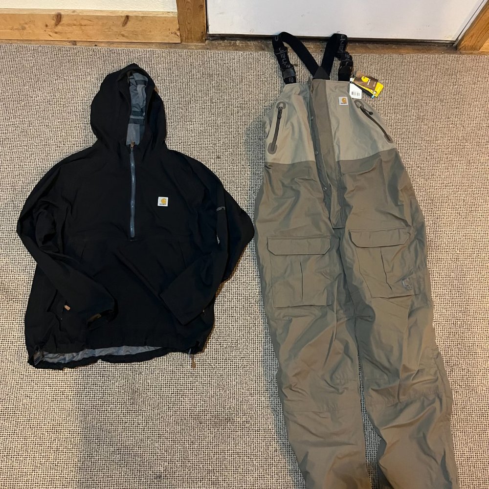 Carhartt Rain Jacket / Pant Combo (STORM DEFENDER)